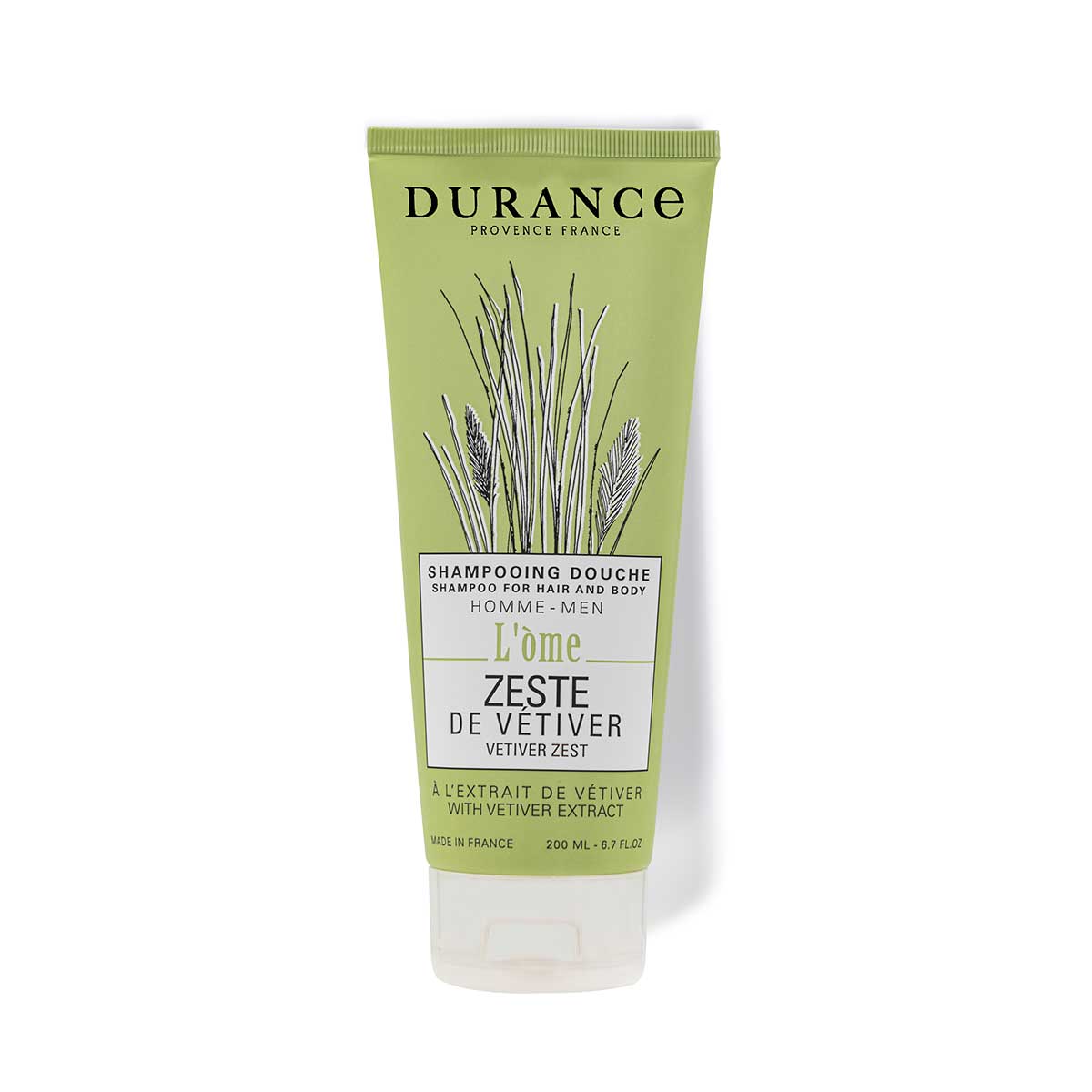Durance -Zeste de Vetiver - Vetiver -  Duschgel