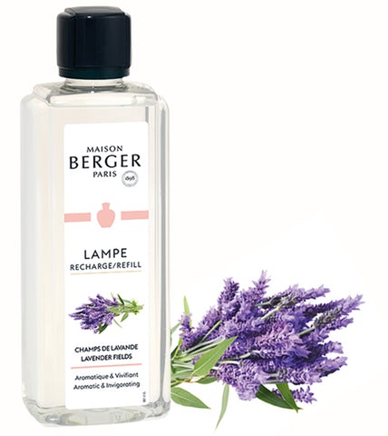LAMPE BERGER - AIR PUR Champs de Lavende - Blühender Lavendel Duft 1000 ml