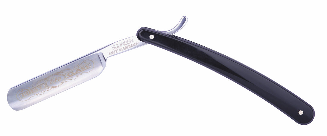 Rasiermesser 5/8" Schwarz - Erbe Solingen