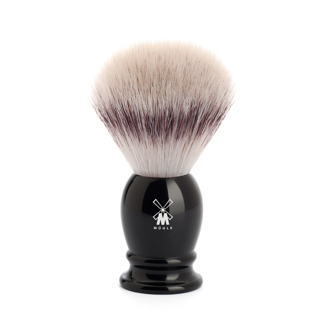 MÜHLE SHAVING - CLASSIC Rasierpinsel Silvertip Fibre® Edelharz Schwarz ,Grösse M