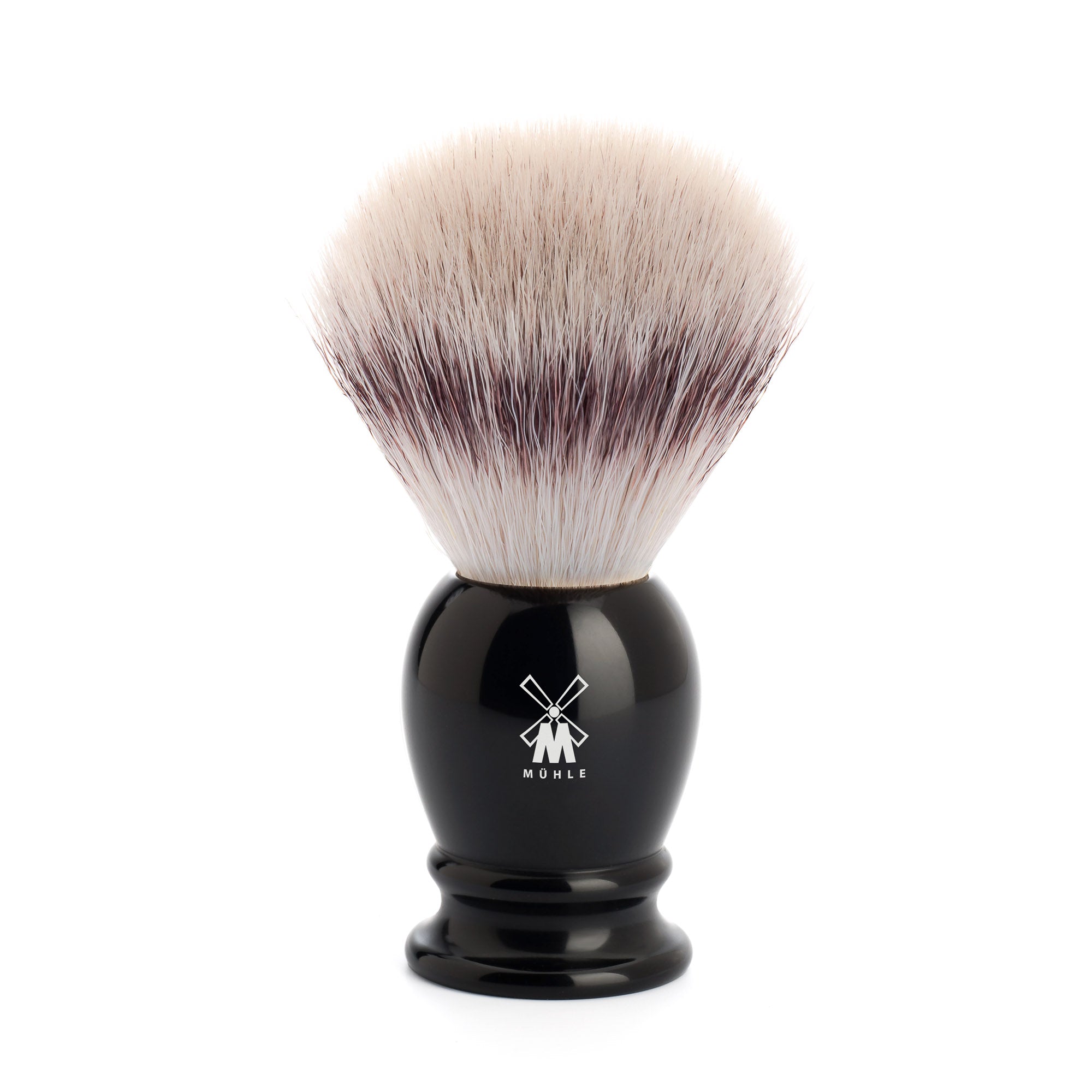 MÜHLE SHAVING - CLASSIC Rasierpinsel Silvertip Fibre® Edelharz Schwarz ,Grösse L