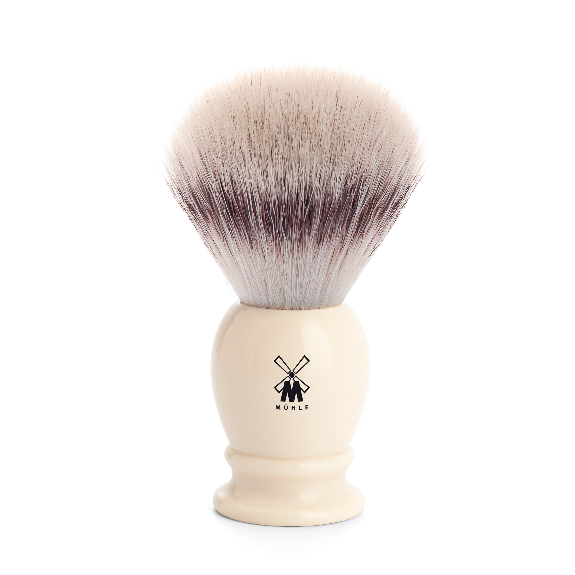 MÜHLE SHAVING - CLASSIC Rasierpinsel Silvertip Fibre® Edelharz Elfenbein ,Grösse L