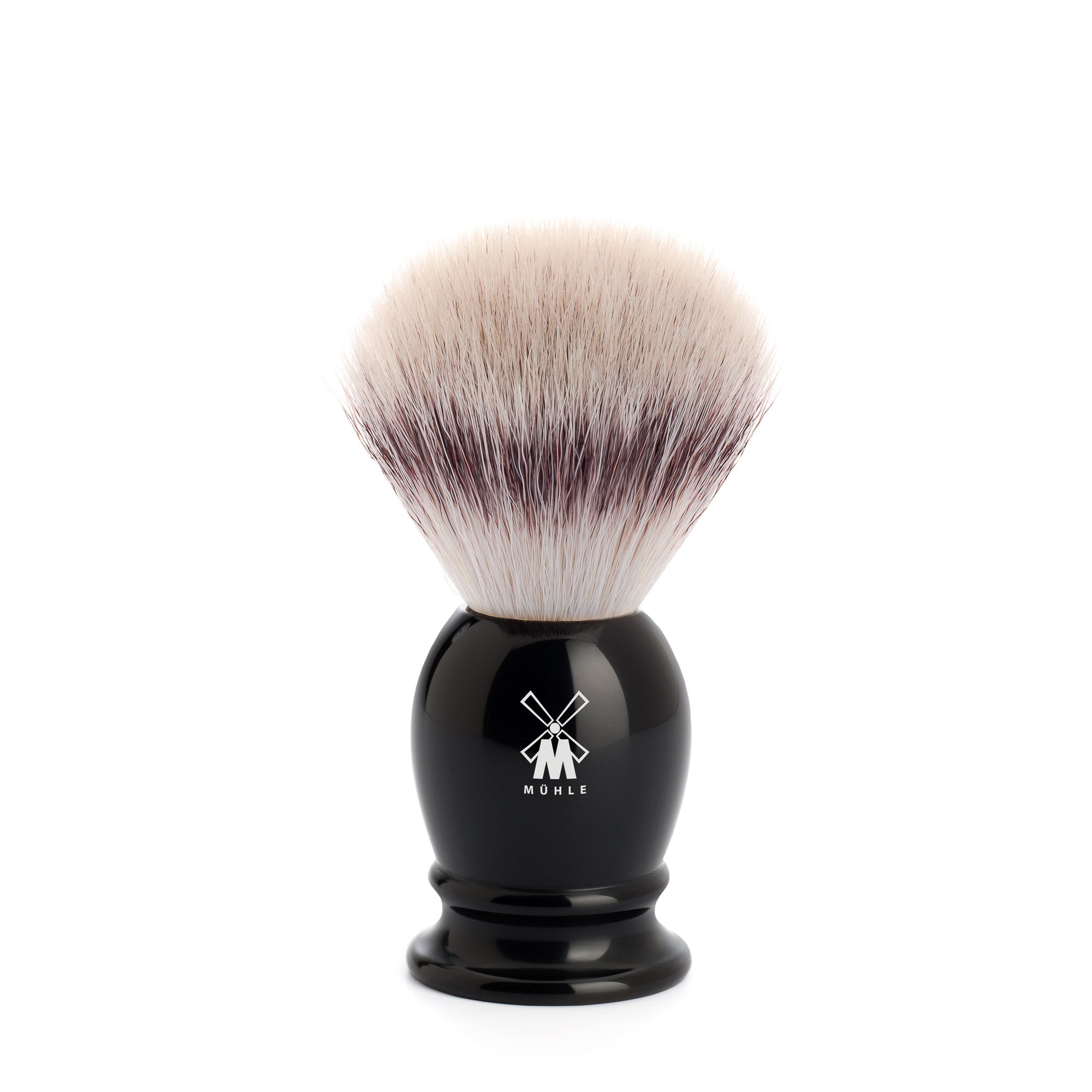 MÜHLE SHAVING - CLASSIC Rasierpinsel Silvertip Fibre® Edelharz Schwarz ,Grösse S