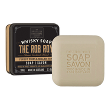Lade das Bild in den Galerie-Viewer, Scottish Fine Soap - Whisky Cocktails - The Rob Roy Soap in a Tin
