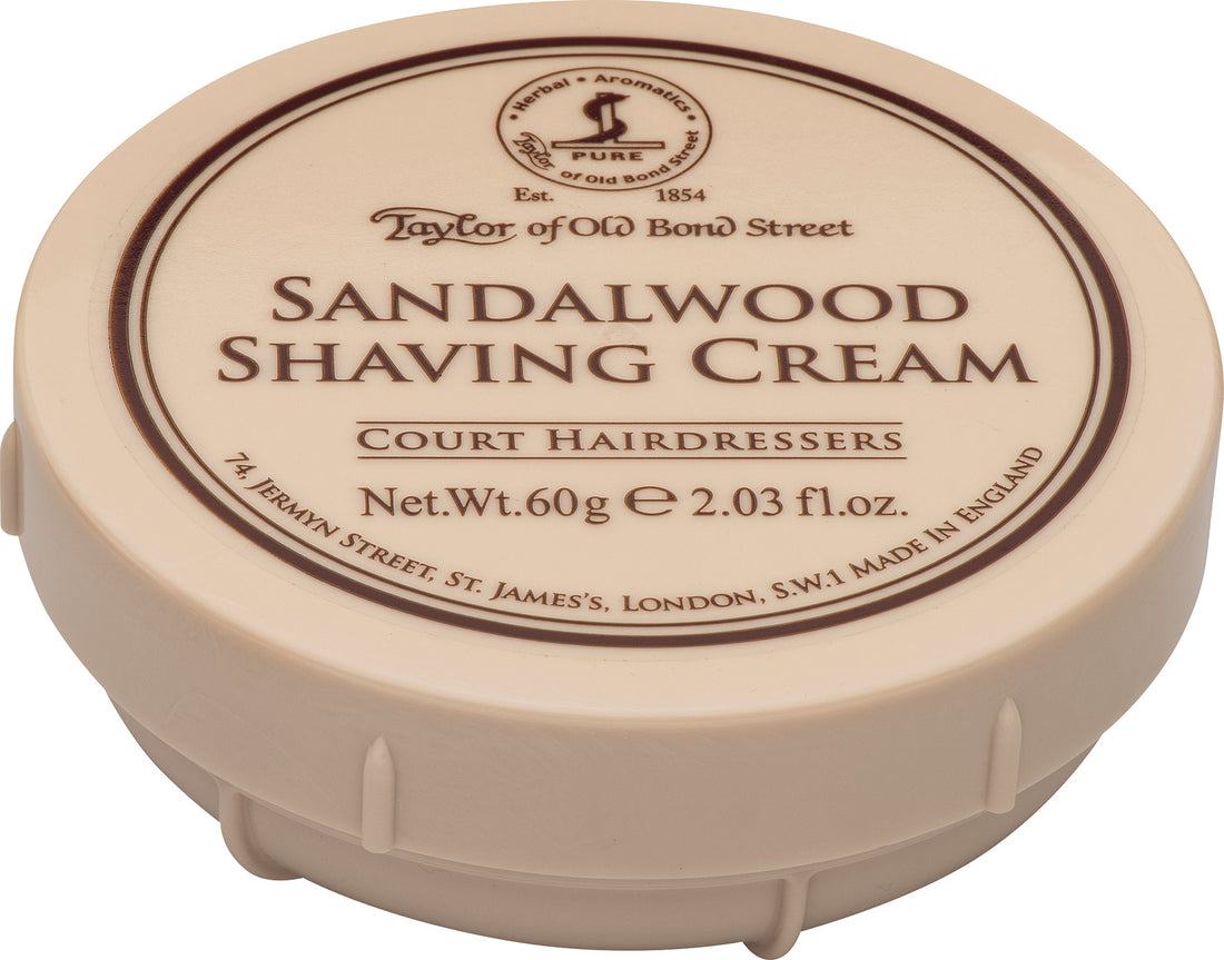 Taylor of Old Bond Street - Sandelwood Shavingcream Travelsize 60g