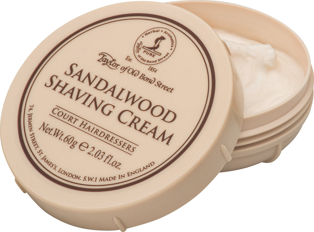 Taylor of Old Bond Street - Sandelwood Shavingcream Travelsize 60g