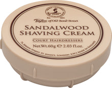 Lade das Bild in den Galerie-Viewer, Taylor of Old Bond Street - Sandelwood Shavingcream Travelsize 60g
