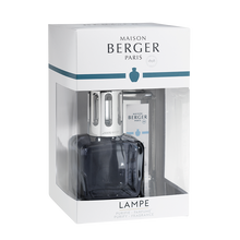 Lade das Bild in den Galerie-Viewer, LAMPE BERGER - AIR PUR  Lampe Berger ICE CUBE Grau - Aromatischer Weißer Tee

