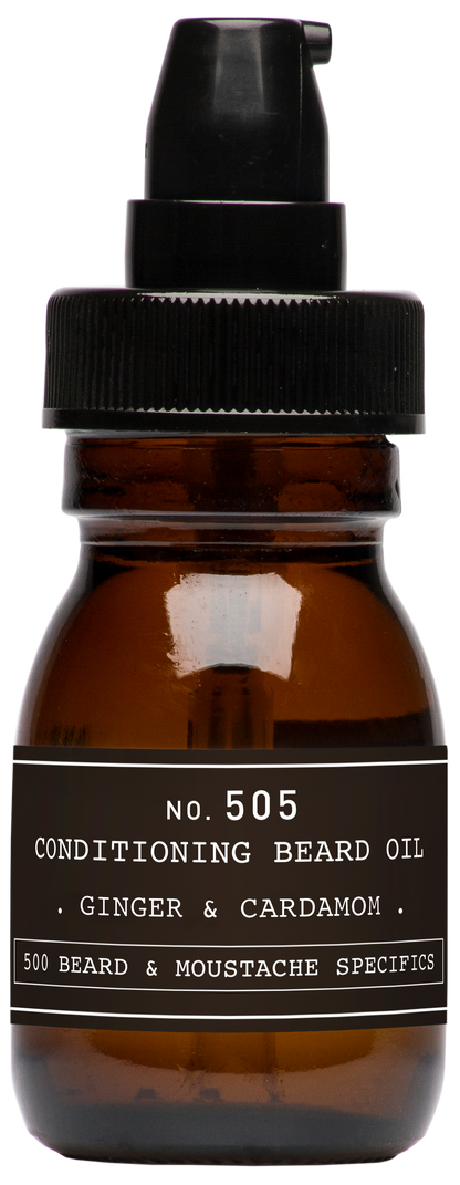 DEPOT MALE TOOL NO. 505 CONDITIONING BEARD OIL GINGER &amp; CARDAMOM