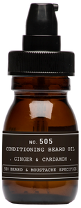 DEPOT MALE TOOL NO. 505 CONDITIONING BEARD OIL GINGER & CARDAMOM