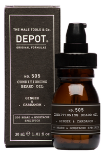 DEPOT MALE TOOL NO. 505 CONDITIONING BEARD OIL GINGER & CARDAMOM
