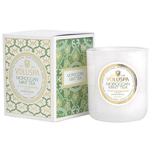 Voluspa - Moroccan Mint Tea Classic Candle - Klassische Duftkerze
