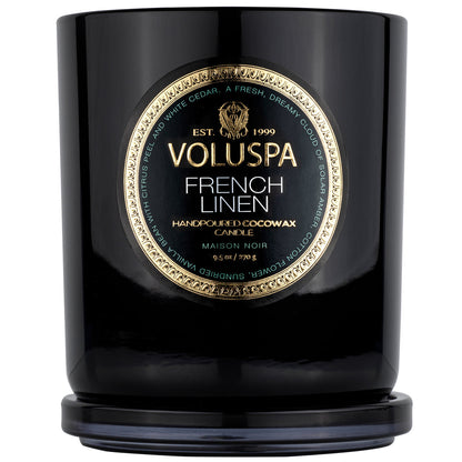 Voluspa - French Linen Classic Candle - Klassische Duftkerze