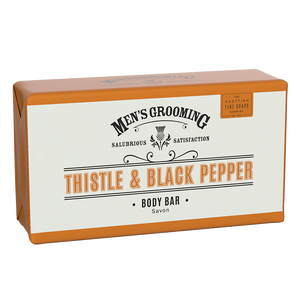 Scottish Fine Soap - Thistle & Black Pepper - Body Soap - Körperseife