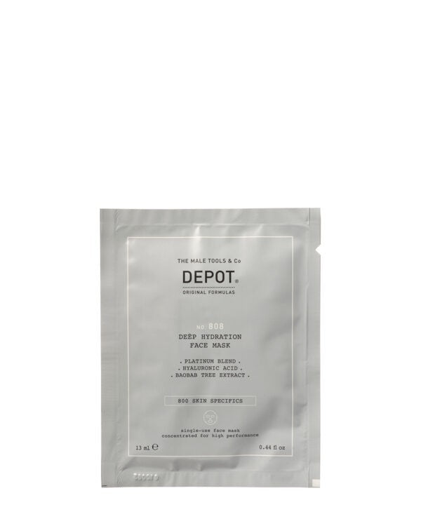 DEPOT MALE TOOL NO. 808 DEEP HYDRATION FACE MASK