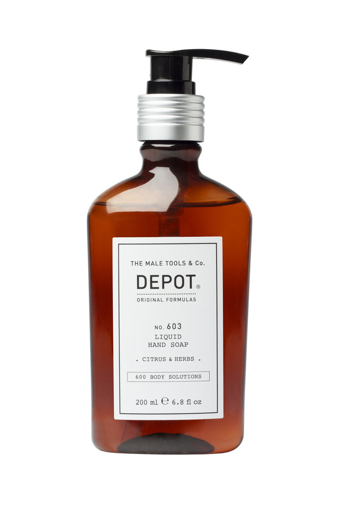 DEPOT MALE TOOL  NO. 603 LIQUID HAND SOAP  CITRUS &amp; HERBS