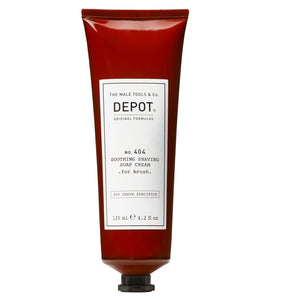 DEPOT MALE TOOL NO. 404 SOOTHING SHAVING SOAP CREAM . for brush