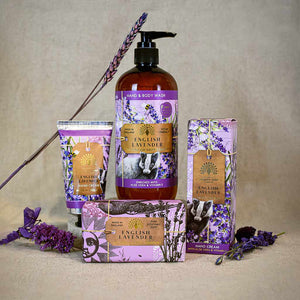 The English Soap Company -  Anniversary English Lavender Hand and Body Wash - Englisch Lavendel  Hand & Duschgel