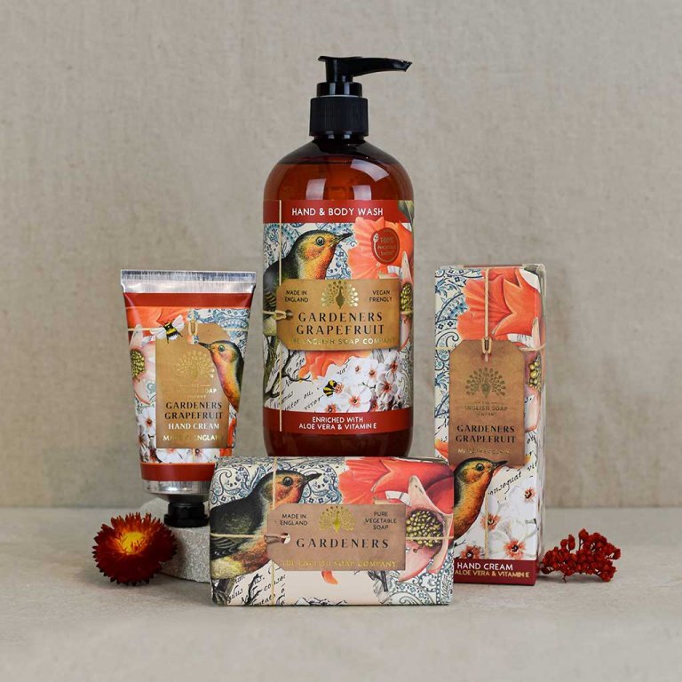 The English Soap Company -  Anniversary Gardeners Grapefruit Hand &amp; Body Wasch - Gärtner Grapefruit Hand &amp; Duschgel