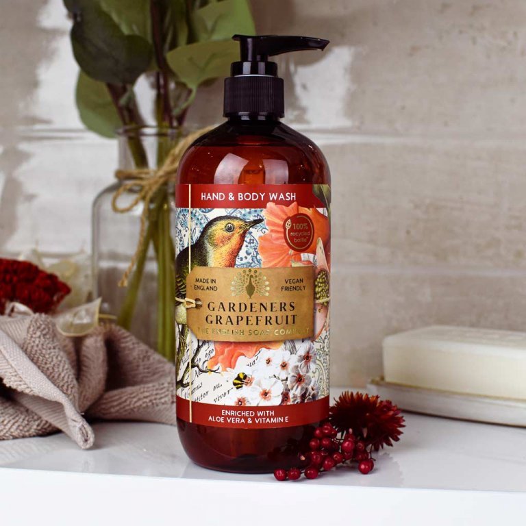 The English Soap Company -  Anniversary Gardeners Grapefruit Hand &amp; Body Wasch - Gärtner Grapefruit Hand &amp; Duschgel