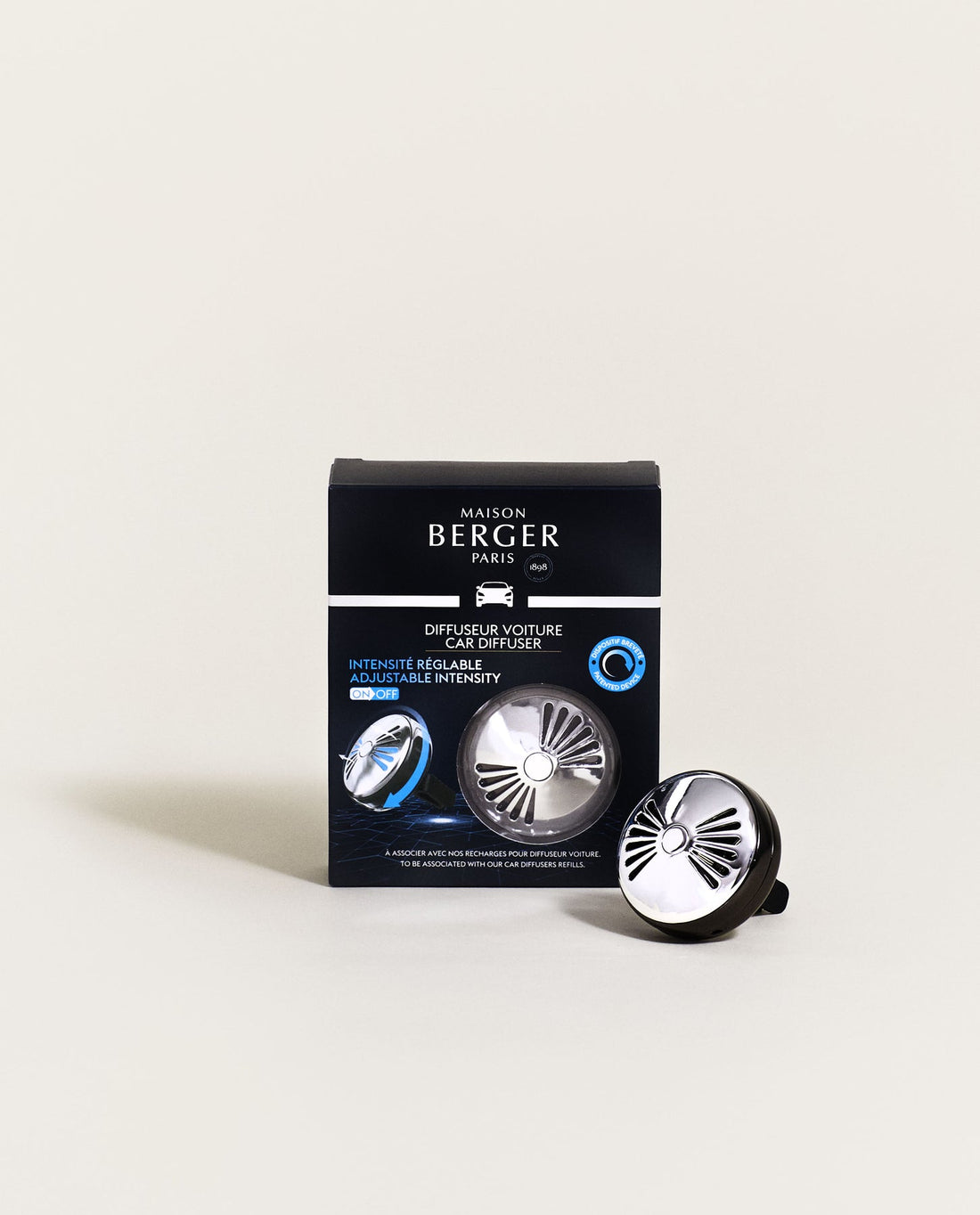 LAMPE BERGER - Autoduft Diffuser Flash On/Off (ohne Duftkeramik)