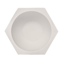 Lade das Bild in den Galerie-Viewer, MÜHLE SHAVING Seifenschale HEXAGON by Mark Braun, Biskuitporzellan weiß RN HXG

