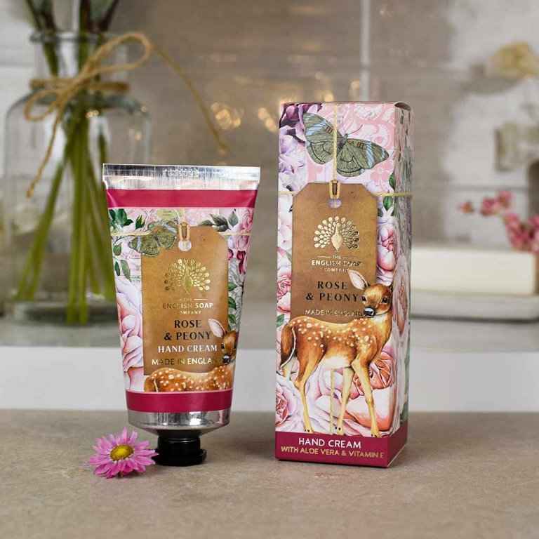Anniversary Rose and Peony Hand Cream - Rosen &amp; Pfingstrosen Handcreme