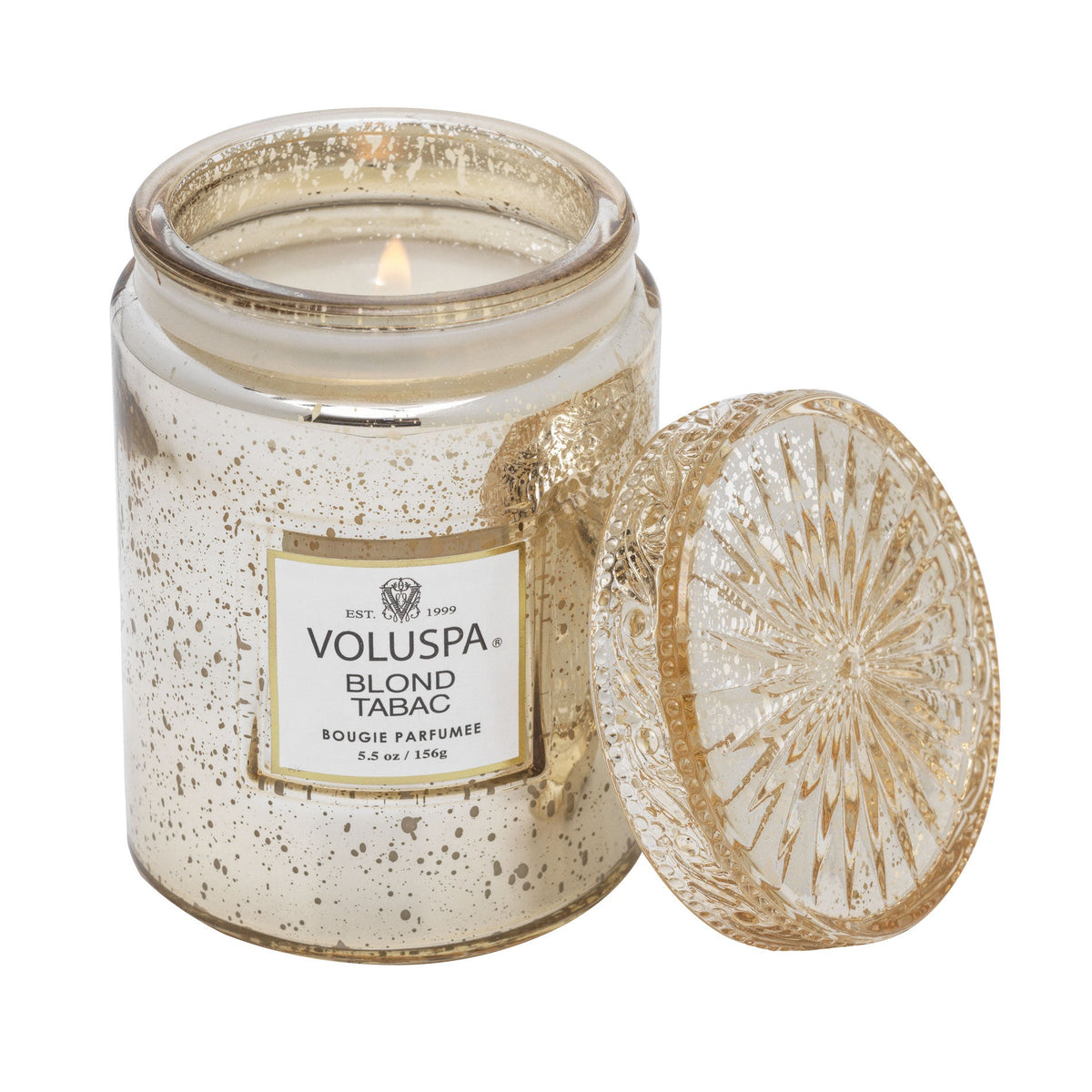 Voluspa -  Blond Tabac Small Jar Candle - Duftkerze