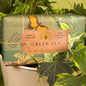 The English Soap Company - Anniversary Green Tea Soap - Grüne Tee Seife