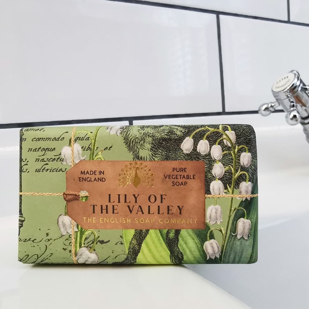 The English Soap Company - Anniversary Lily of the Vally Soap - Maiglöckchenn Seife