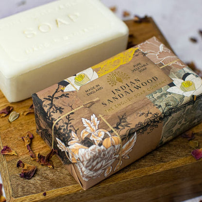 The English Soap Company - Anniversary  Indian Sandalwood Soap - Idisches Sandelholz Seife