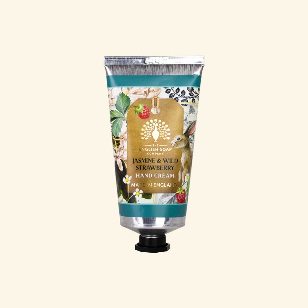 The English Soap Company -  Anniversary Jasmine and Wild Strawberry Hand Cream - Jasmin und Wild Erdbeeren Handcreme