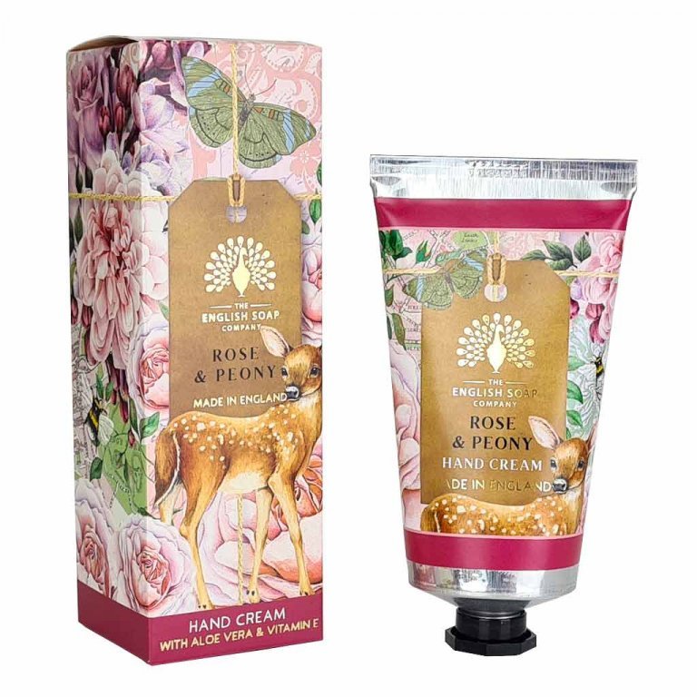 The English Soap Company -  Anniversary Rose and Peony Hand Cream - Rosen &amp; Pfingstrosen Handcreme