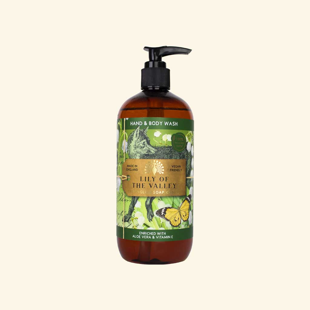 The English Soap Company -  Anniversary Lilly of the Vally Hand and Body Wash - Maiglöckchen Hand &amp; Duschgel