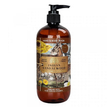 Lade das Bild in den Galerie-Viewer, The English Soap Company -  Anniversary Indian Sandelwood Hand &amp; Body Wasch - Indische Sandelholz Hand &amp; Duschgel
