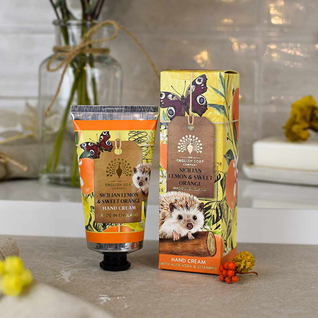 The English Soap Company -  Anniversary Sicilian Lemon and Sweet Orange Hand Cream - Sicilianische Zitronen und süsse Orangen Handcreme