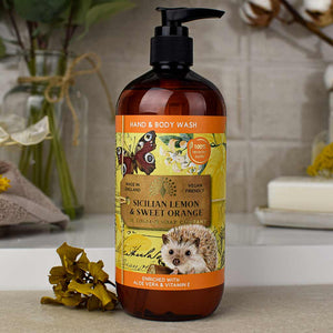 The English Soap Company -  Anniversary Sicilian Lemon and Sweet Orange Hand and Body Wash - Sizilianische Zitrone und süsse Orange Hand & Duschgel