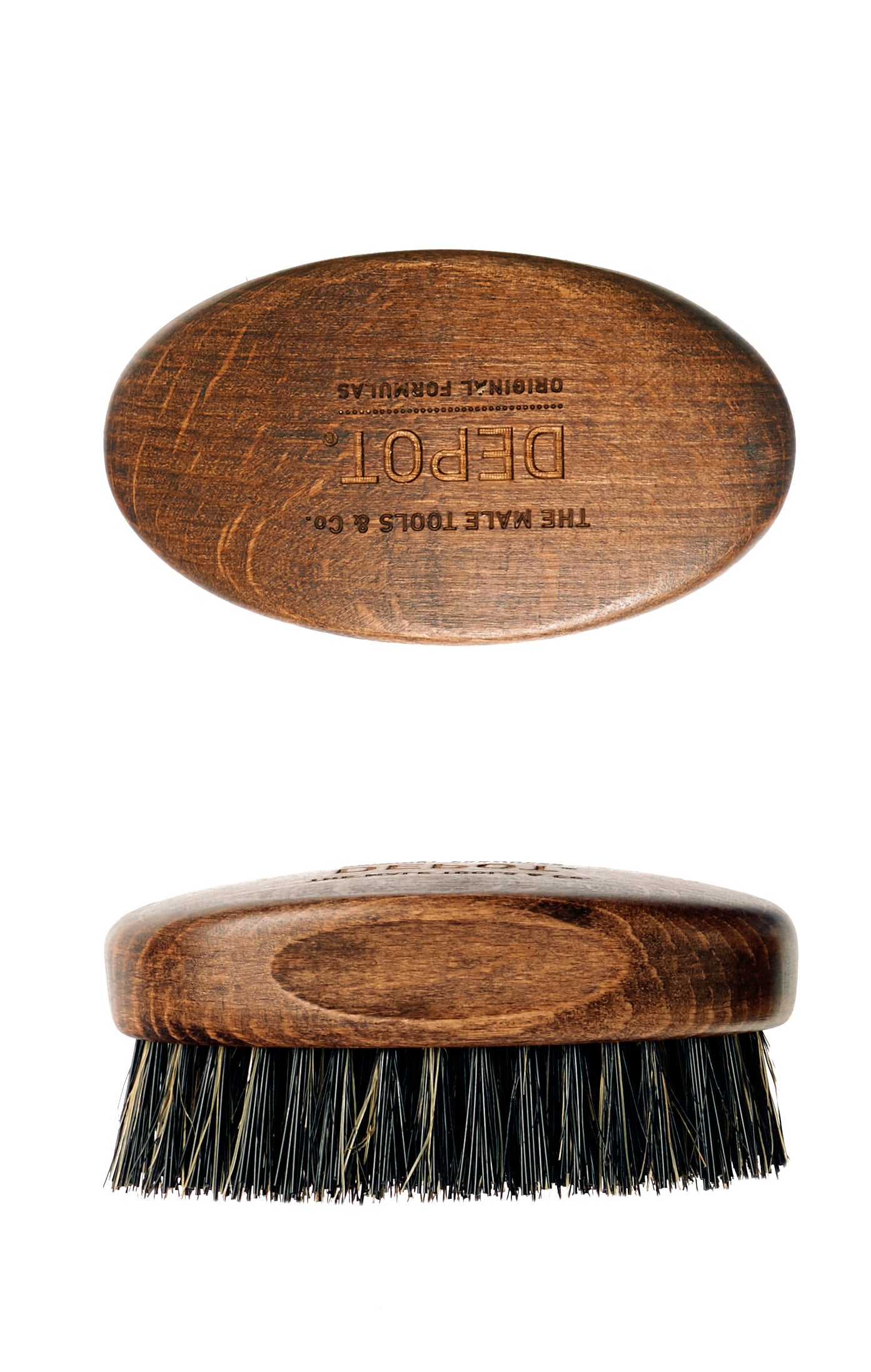 DEPOT MALE TOOL NO. 722 WOODEN BEARD BRUSH Size S