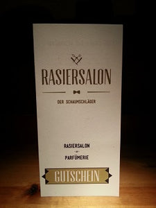 Gutschein - Classic Haarschnitt & Rasur Royal