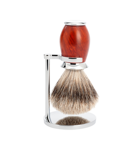 MÜHLE SHAVING Halter für klassische MÜHLE Rasierpinsel, verchromt RHM 50 RP