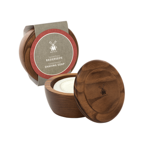 MÜHLE SHAVING Rasierseife RN3 SH - Sandelholz in der Holzschale
