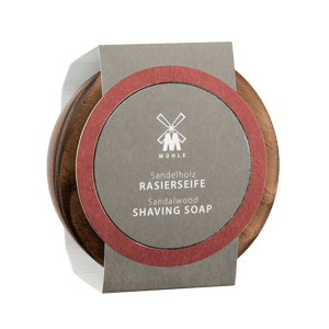 MÜHLE SHAVING Rasierseife RN3 SH - Sandelholz in der Holzschale