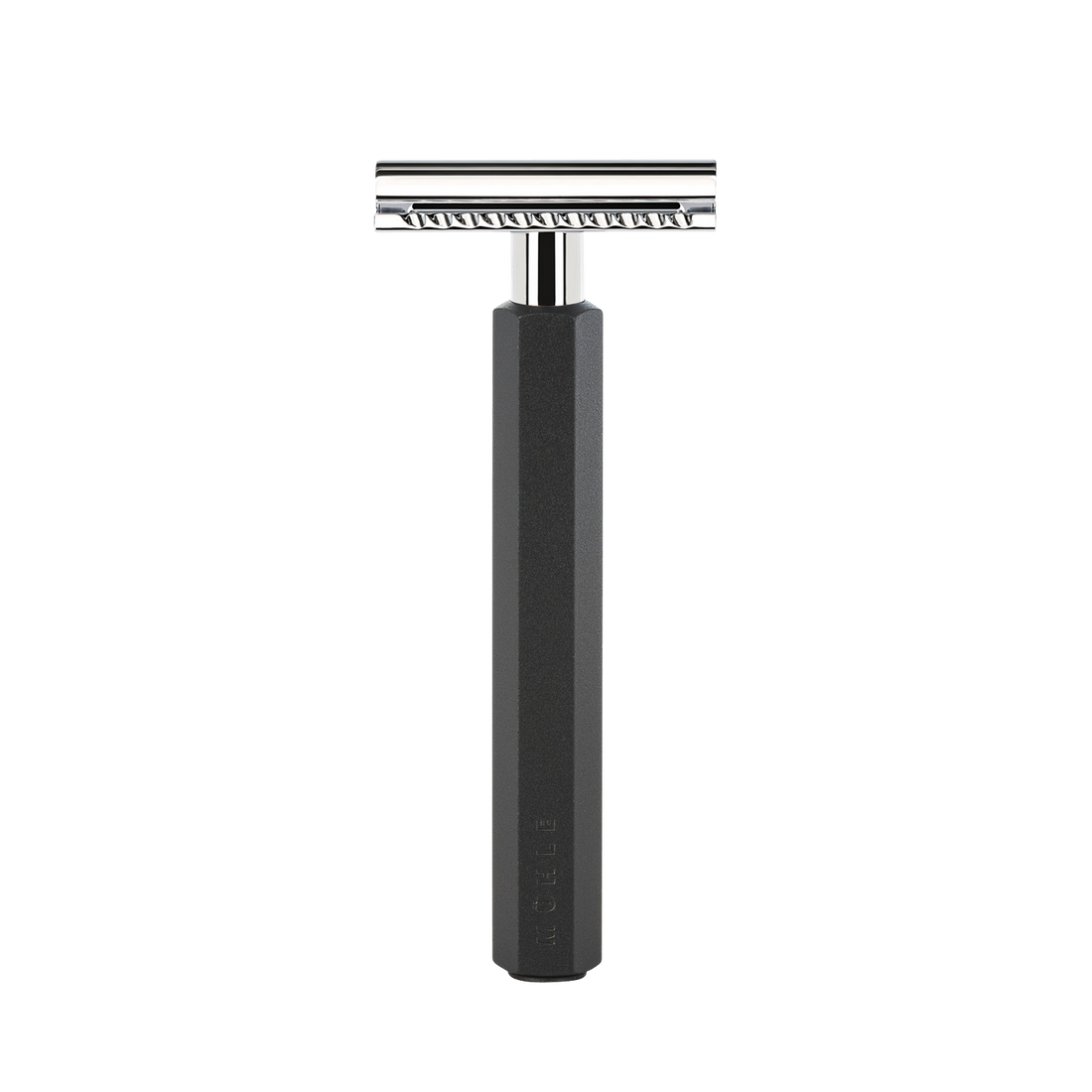 MÜHLE Rasierhobel HEXAGON R HXG GRAPHITE SR geschlossener Kamm
