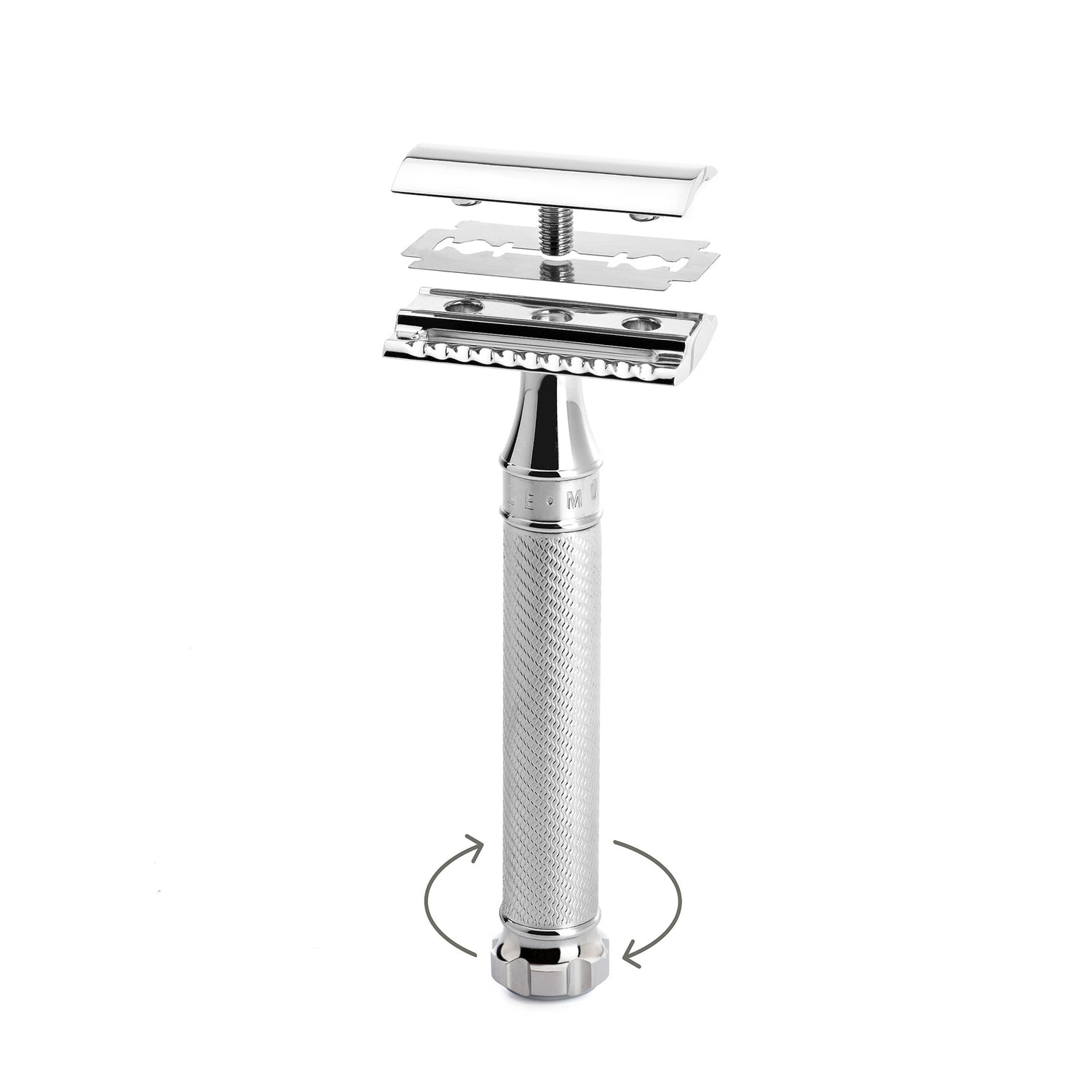 MÜHLE  SHAVING Rasierhobel Twist geschlossener Kamm R 89 Twist