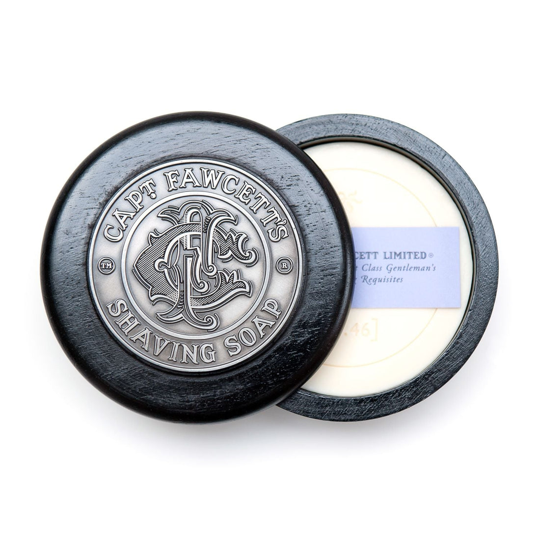 Captain Fawcett - Luxurious Shaving Soap -Rasierseife in der Holzschale